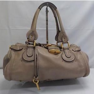 Authentic Chloe leather handbag